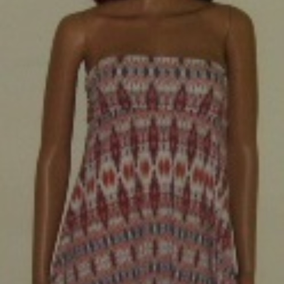 Summer Long Dress Strapless M Joe B Casual Comfy - Picture 2 of 6